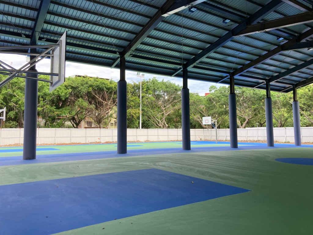 板橋區八德公園-籃球場區域
